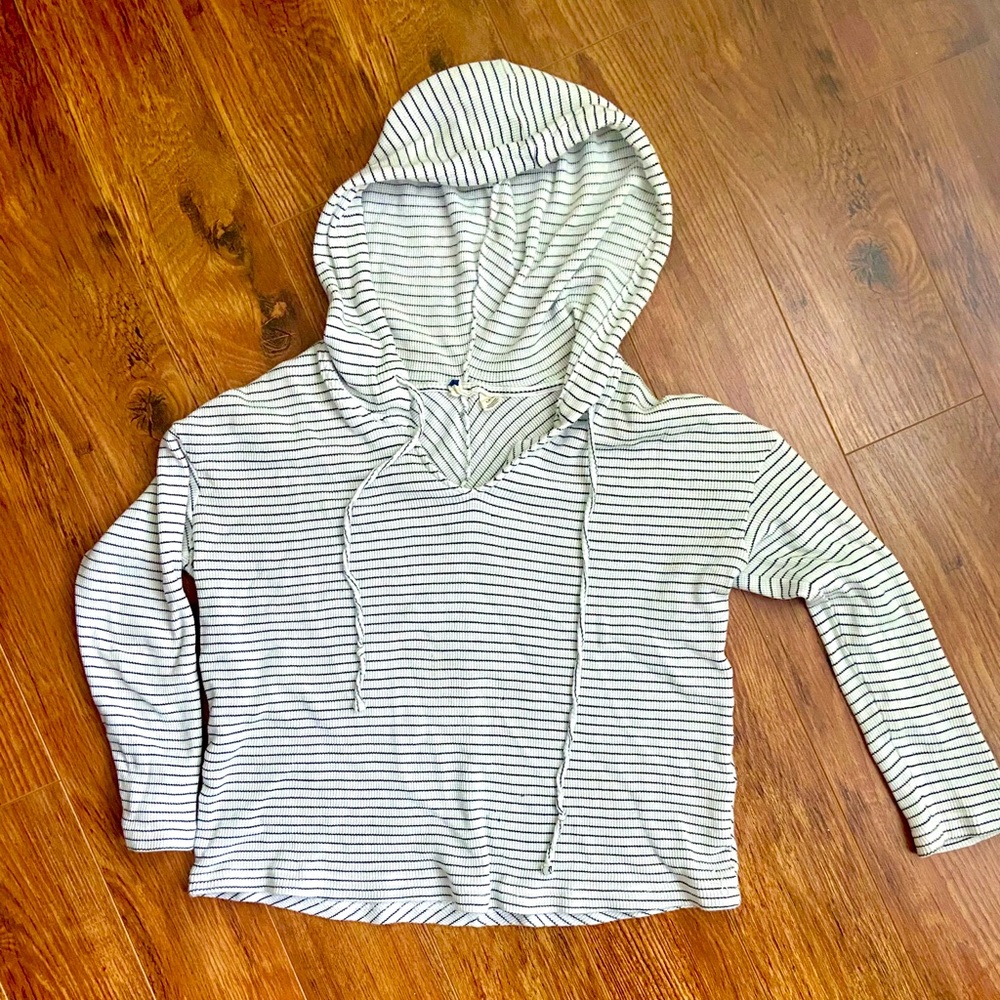 Roxy Striped Pullover Hoody